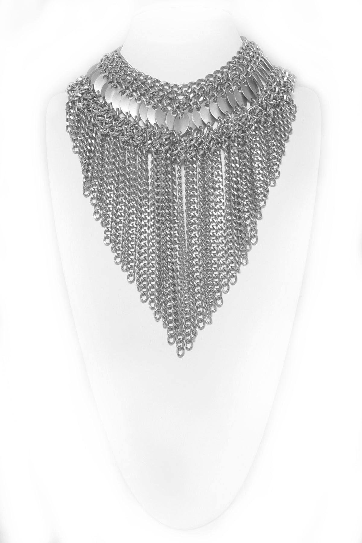 Arrow Fringe Necklace