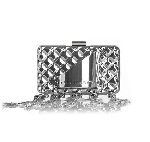 HAND HARNESS MINAUDIÈRE / CLUTCH SILVER